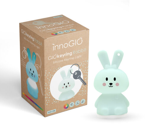 InnoGIO silikonowe breloki do kluczy GIOkeyring rabbit